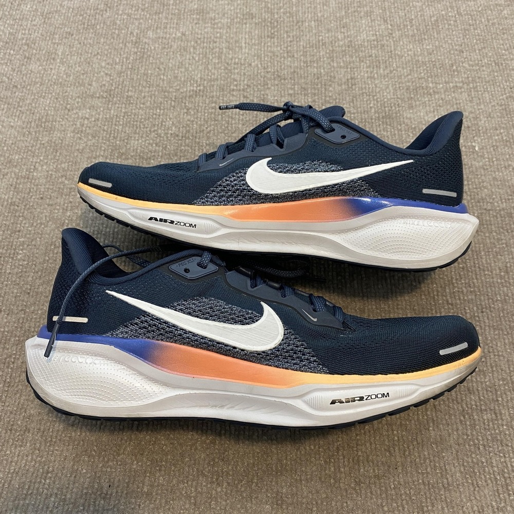Nike Air Zoom Shoes Womens Size 11 Blue Running Cushioned‎ Sneakers FV9526-900